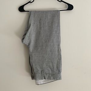 Jcrew Cotton-Linen Chinos